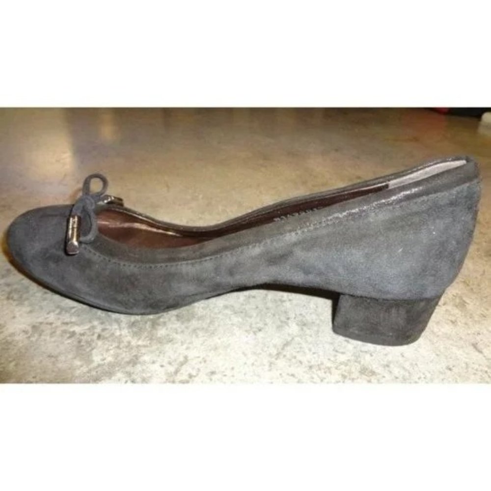 🆕 AGL Attilio Giusti Leombruni Kristin Block Heel Suede Pump Shoes 7.5 - Picture 8 of 11